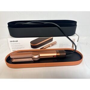 Dyson Airstrait Straightener, Wet to dry hair straightener, Amber Silk Special